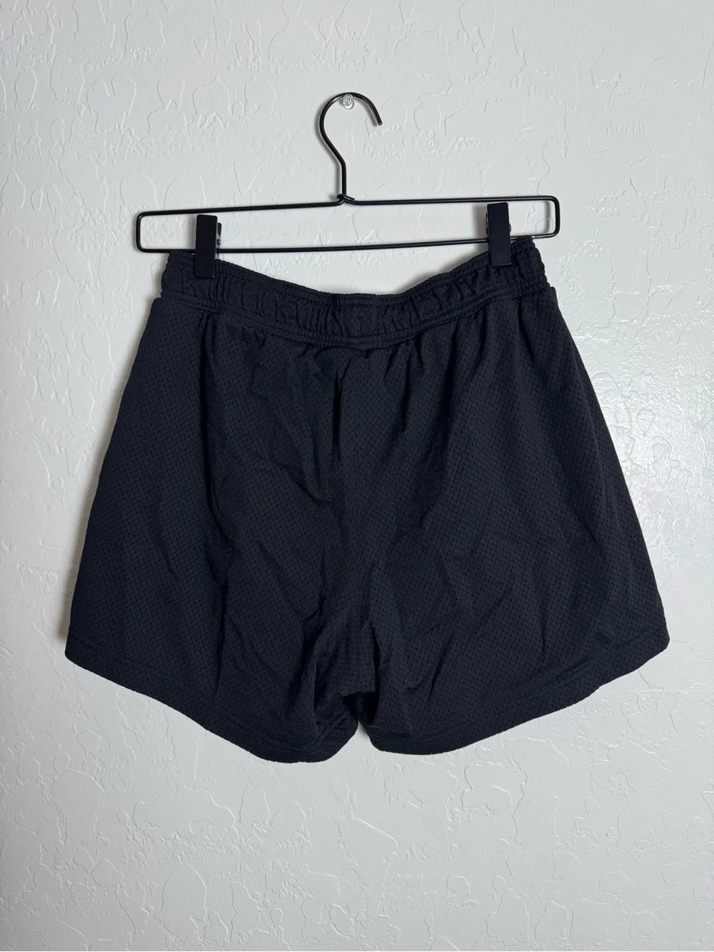Gymshark Lifting Club Black Mesh 5” Athletic Shorts